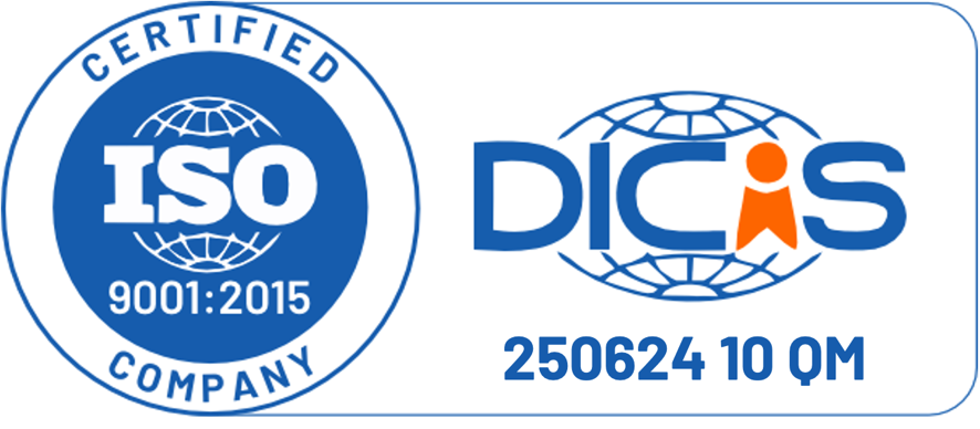 Zertifikat: ISO 9001:2015 (DICIS)